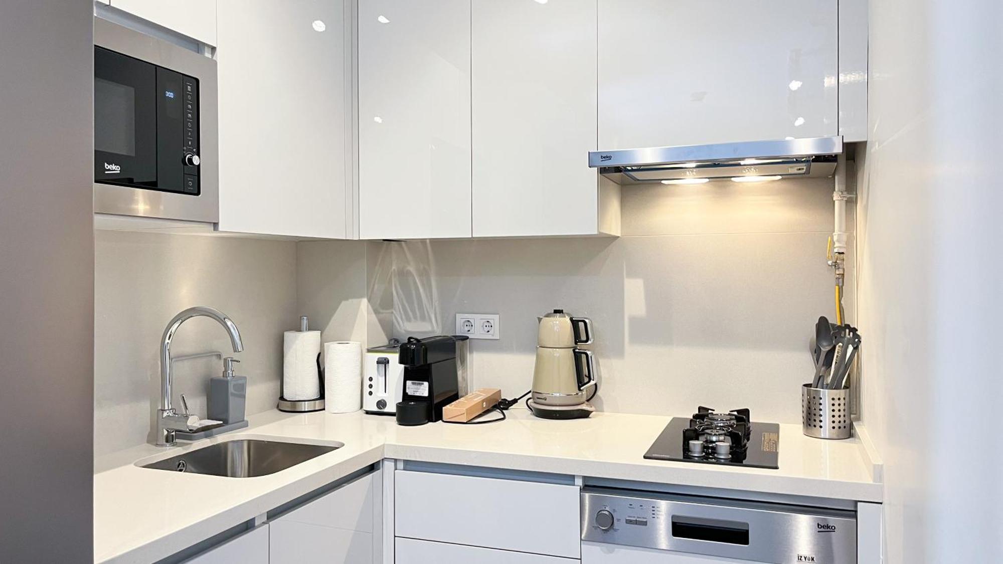Homie Suites - Newly-Constructed Apartment Complex In Besiktas Istanbul Rum bild